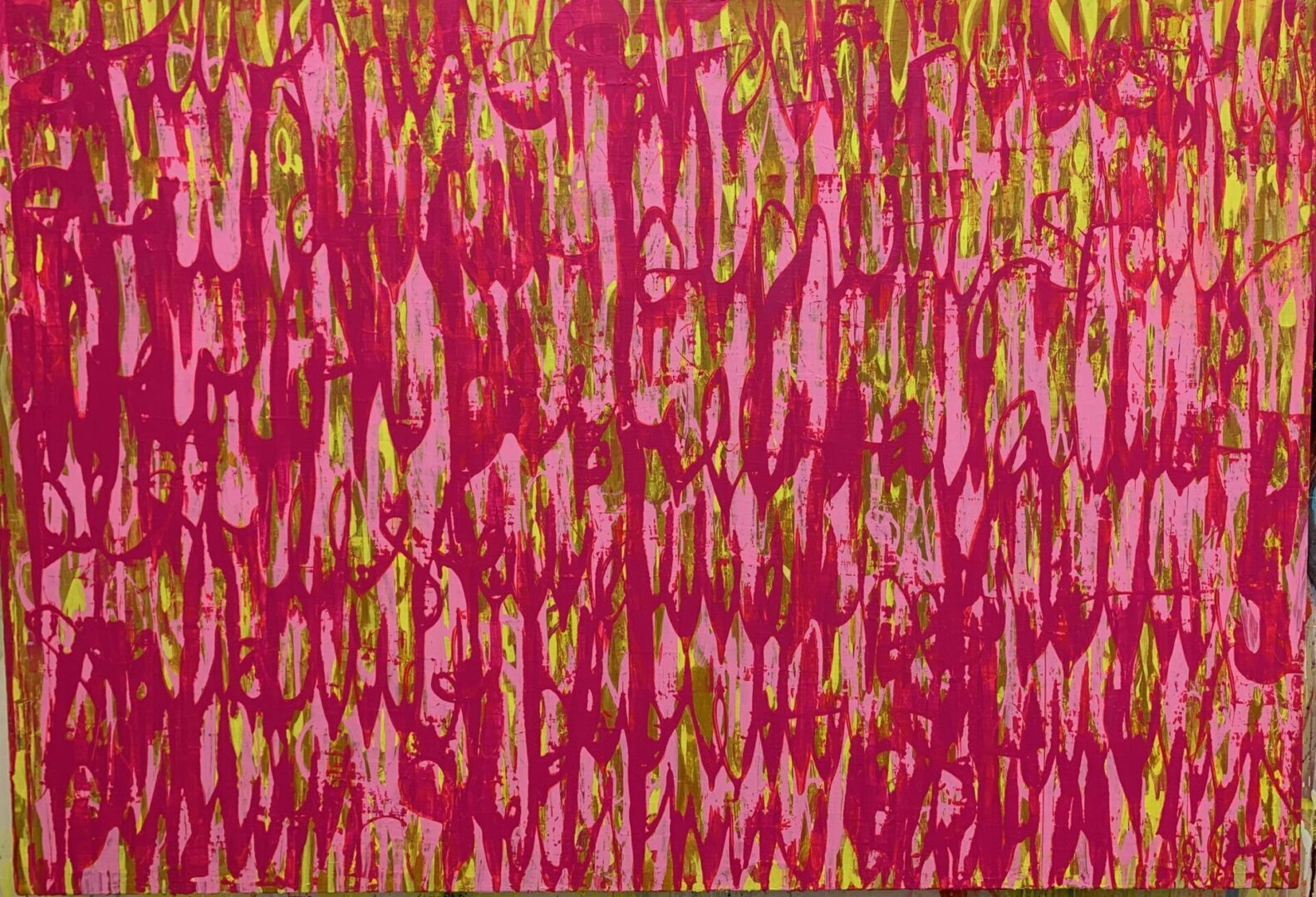 Vibrant abstract textured artwork